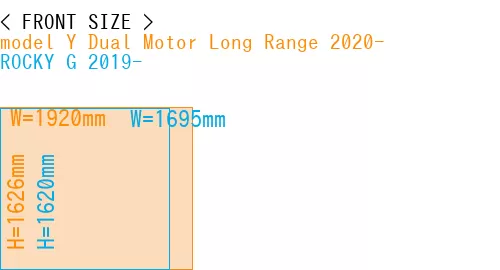 #model Y Dual Motor Long Range 2020- + ROCKY G 2019-